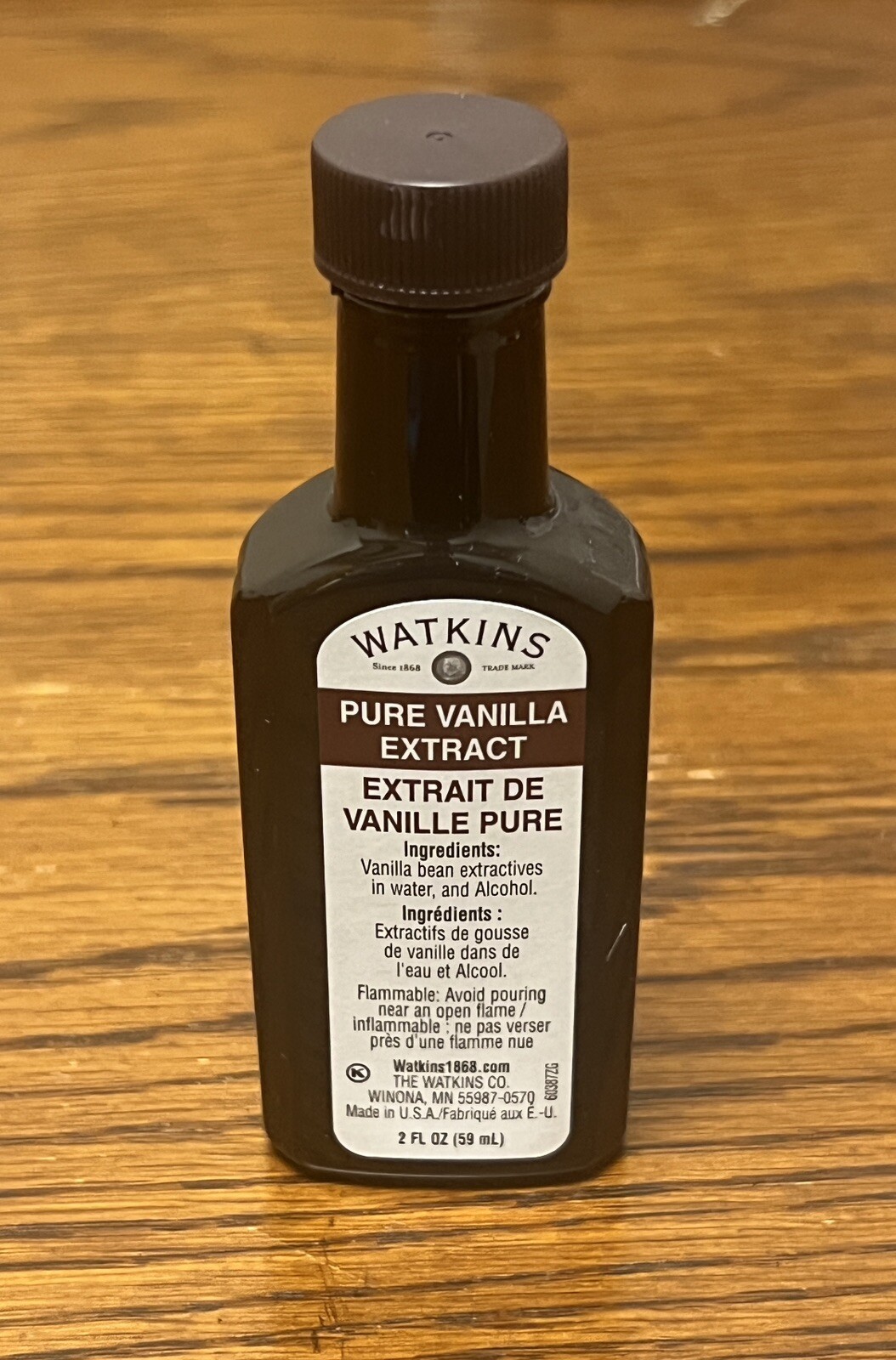 Watkins Pure Vanilla Extract w Madagascar Vanilla Beans 2 Fl Oz (LOT OF 4) 10/25 gallery