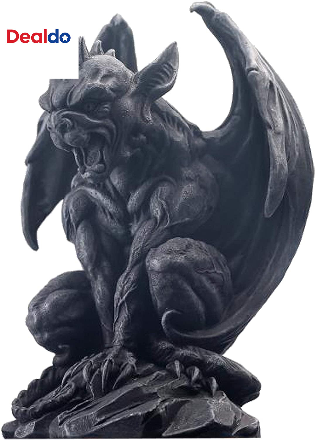 Winged Gargoyle Statue Indoor Outdoor Home Decor Sitting Guardian Sculpture Hall gallery