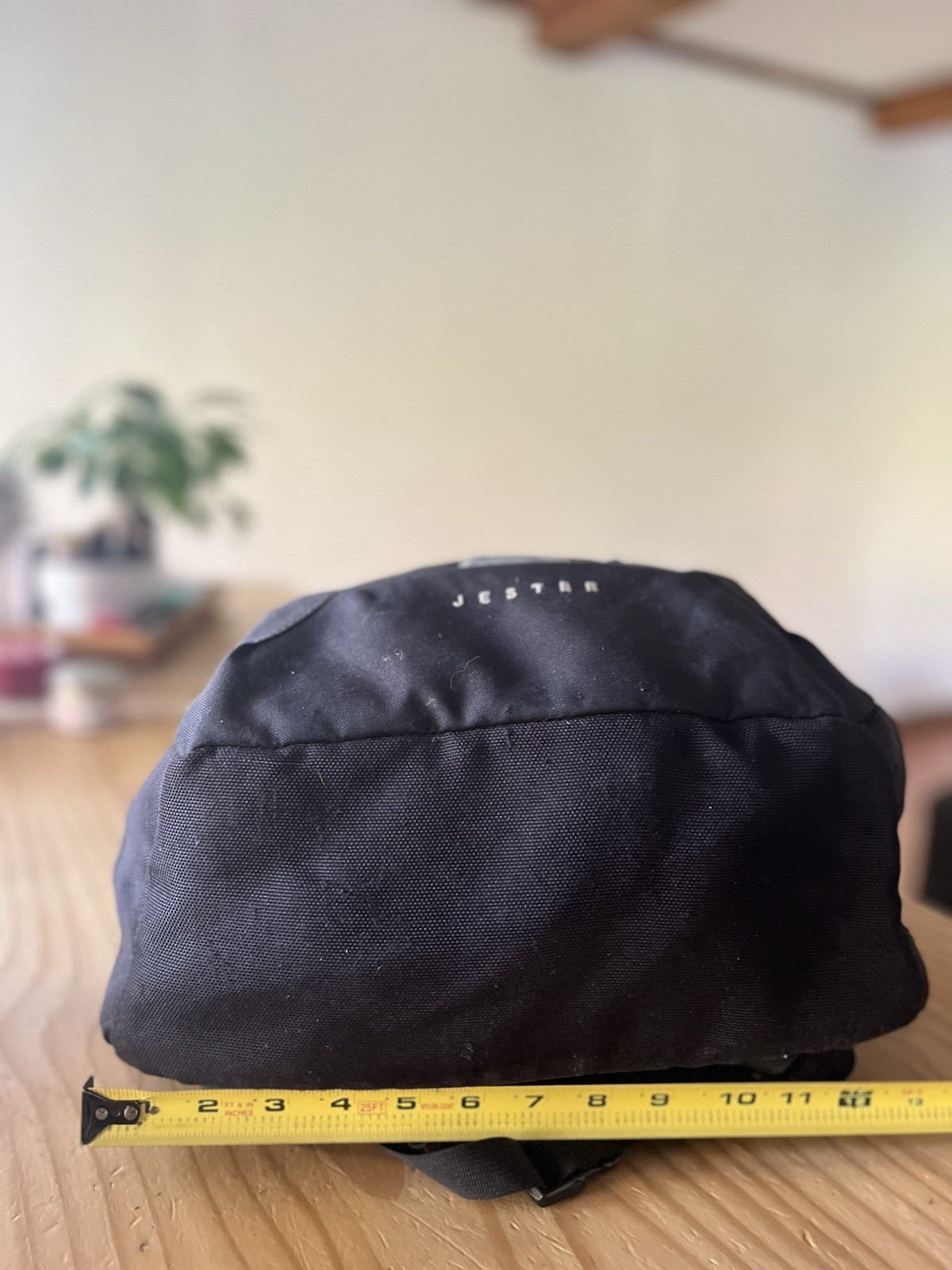 the north face jester black backpack 4