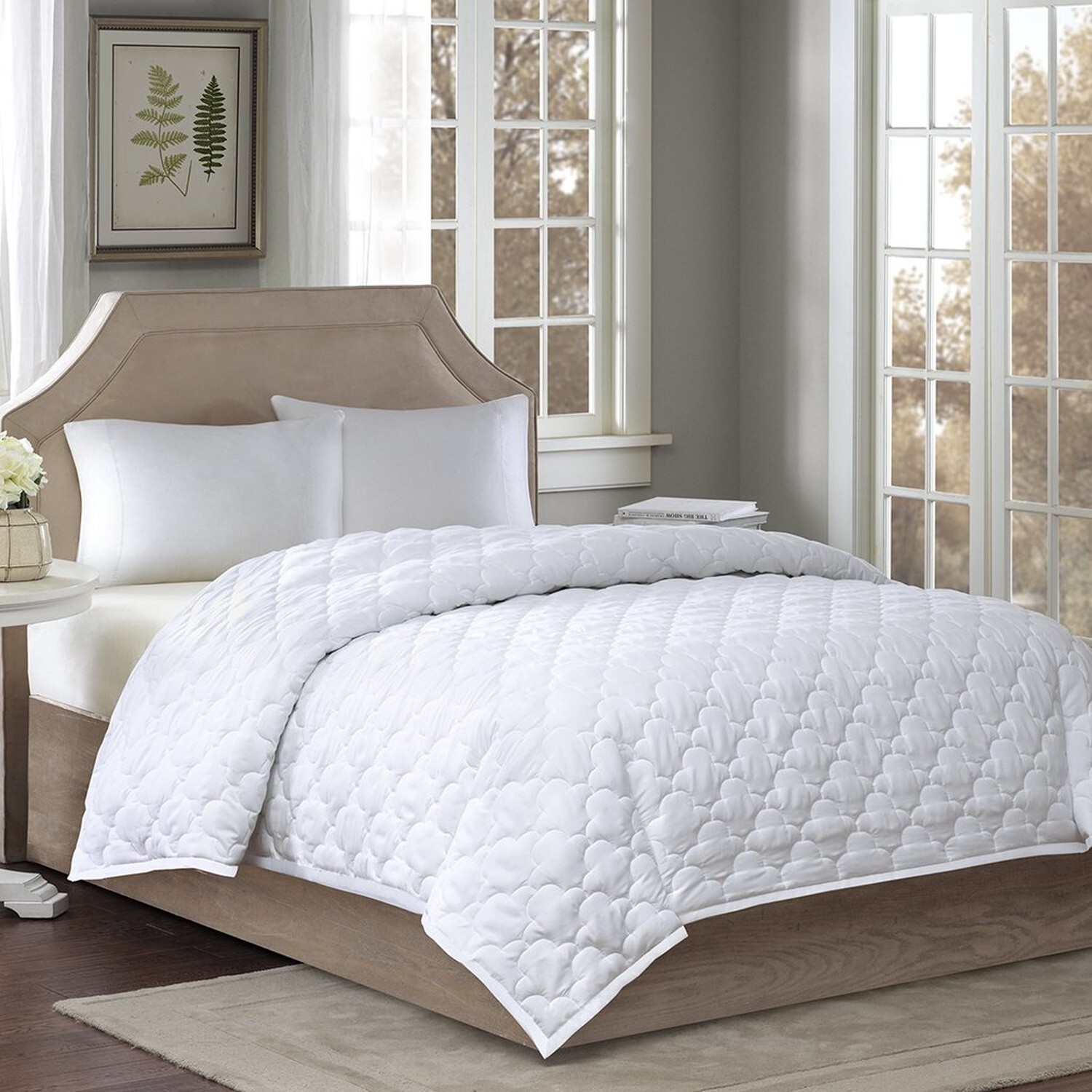 Sleep Philosophy Wonder Wool 300 Thread Count TC Cotton Sateen Double Inserti... gallery