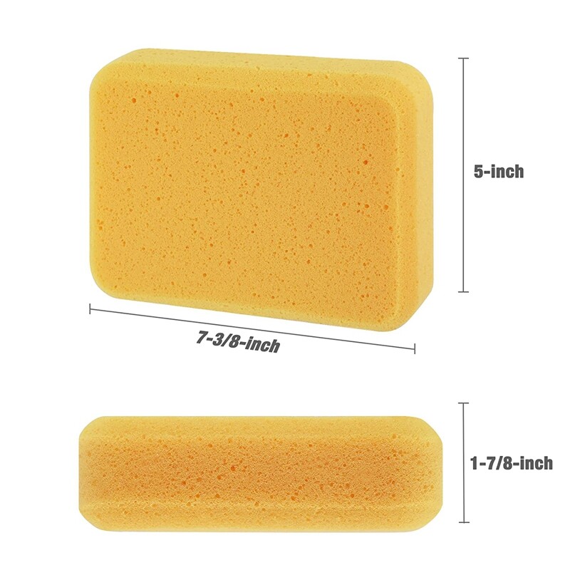 Goldblatt 4"X12" Grout Float 3 Pack Sponges Floor Tile Grout Tools Molded Rubber gallery