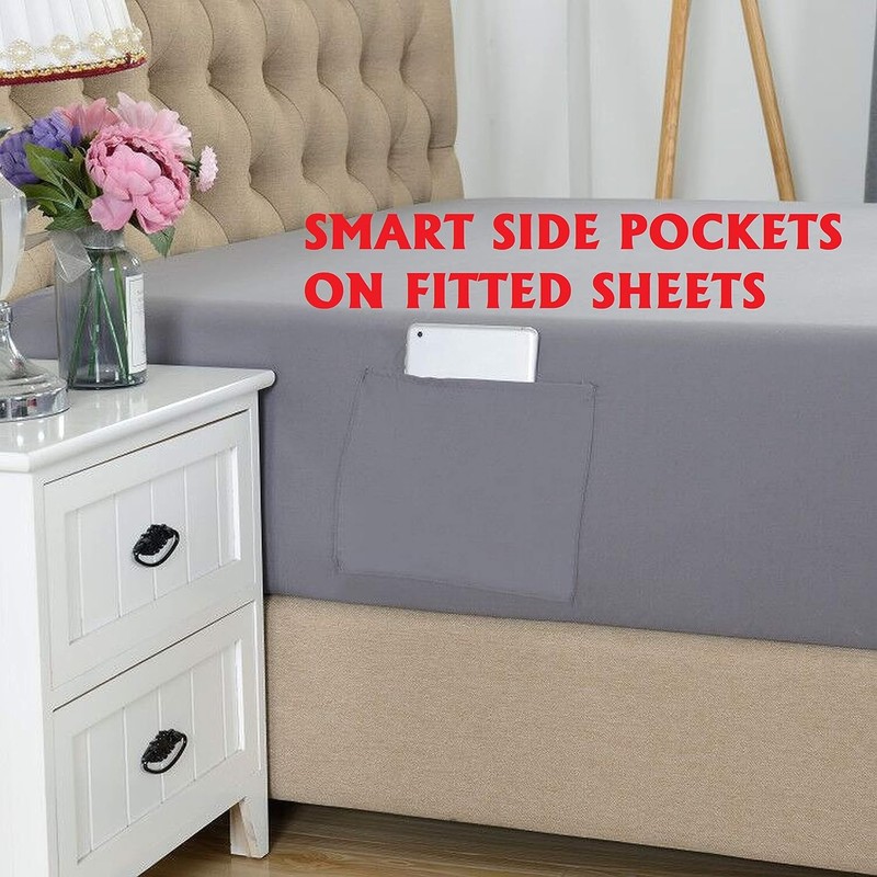Luxury Soft Bed Sheets Bloomingdale Pattern 1500 Premium Hotel Quality gallery