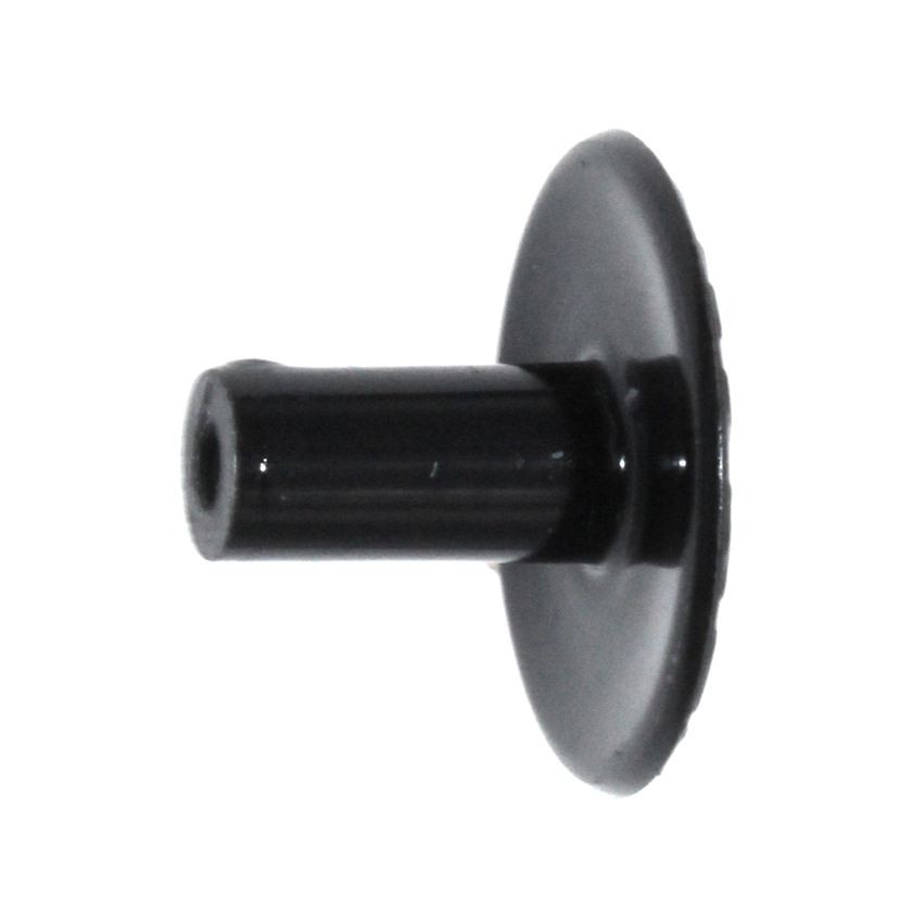 Ultra Colonial 1 1/8 Inch Hammered Cabinet Knob Black 41536 gallery