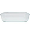 Pyrex (1) 7210 3-cup Glass Dish & (1) 7210-PC Plum Purple Lid gallery