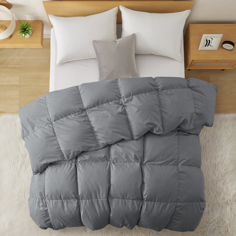 Cozy Fluffy Extra Winter Warm Down Bed Blanket Gusseted, King or Queen Comforter gallery