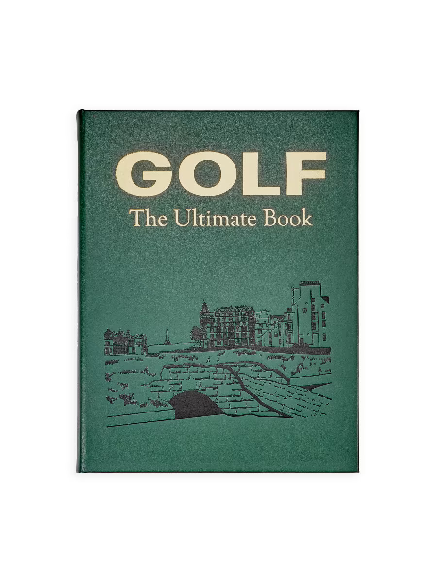 RARE NWT 100% Authentic Graphic Image Golf: The Ultimate Book Luxury Designer gallery