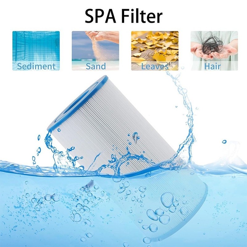 Foldable Spa Pool Filter Cartridge for C4335 FC2385 PRB35IN 9 1/4 x 4 15/16 gallery