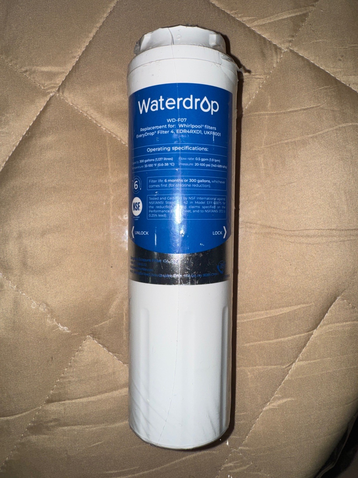 Waterdrop WD-F07 New Factory Sealed Replacement Filter gallery