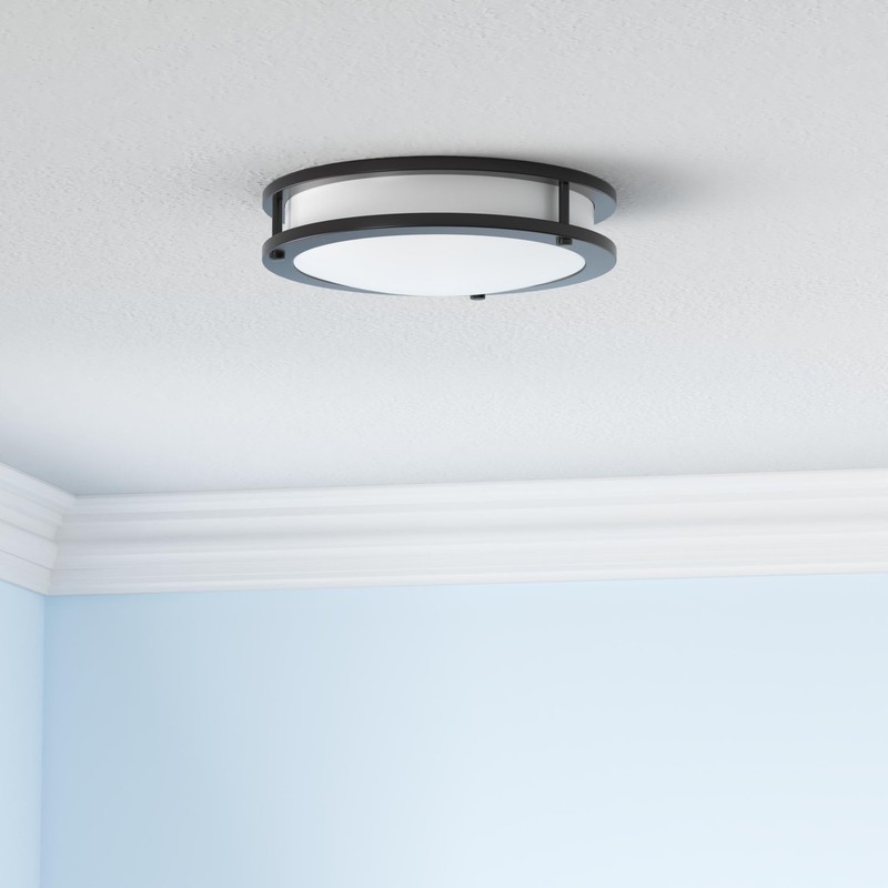 hykolity 13 inch Flush Mount LED Ceiling Light Fixture, 2700K/3000K/3500K/400... gallery