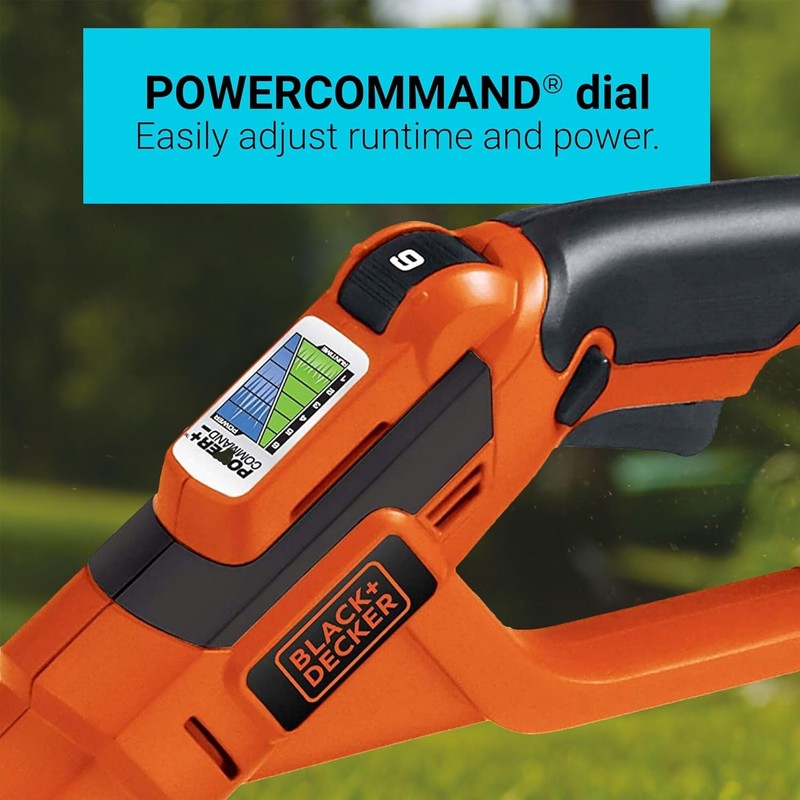 BLACK DECKER 40V MAX 13 in String Trimmer Edger Cordless W/ Adjustable gallery