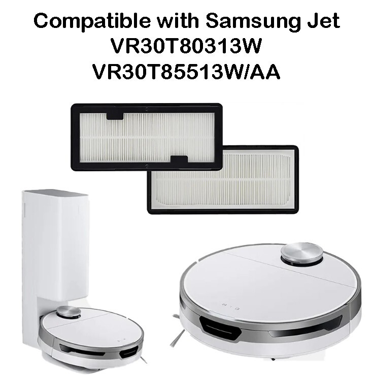 2 Pack HEPA Filter Replacement for Samsung Jet Bot VR30T80313W Robot Vacuum gallery