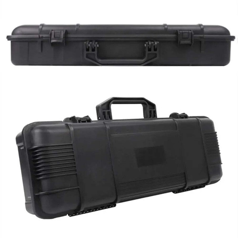 6 Sizes Black Hard Shell PP Toolbox Shockproof Portable Tool Storage Case gallery