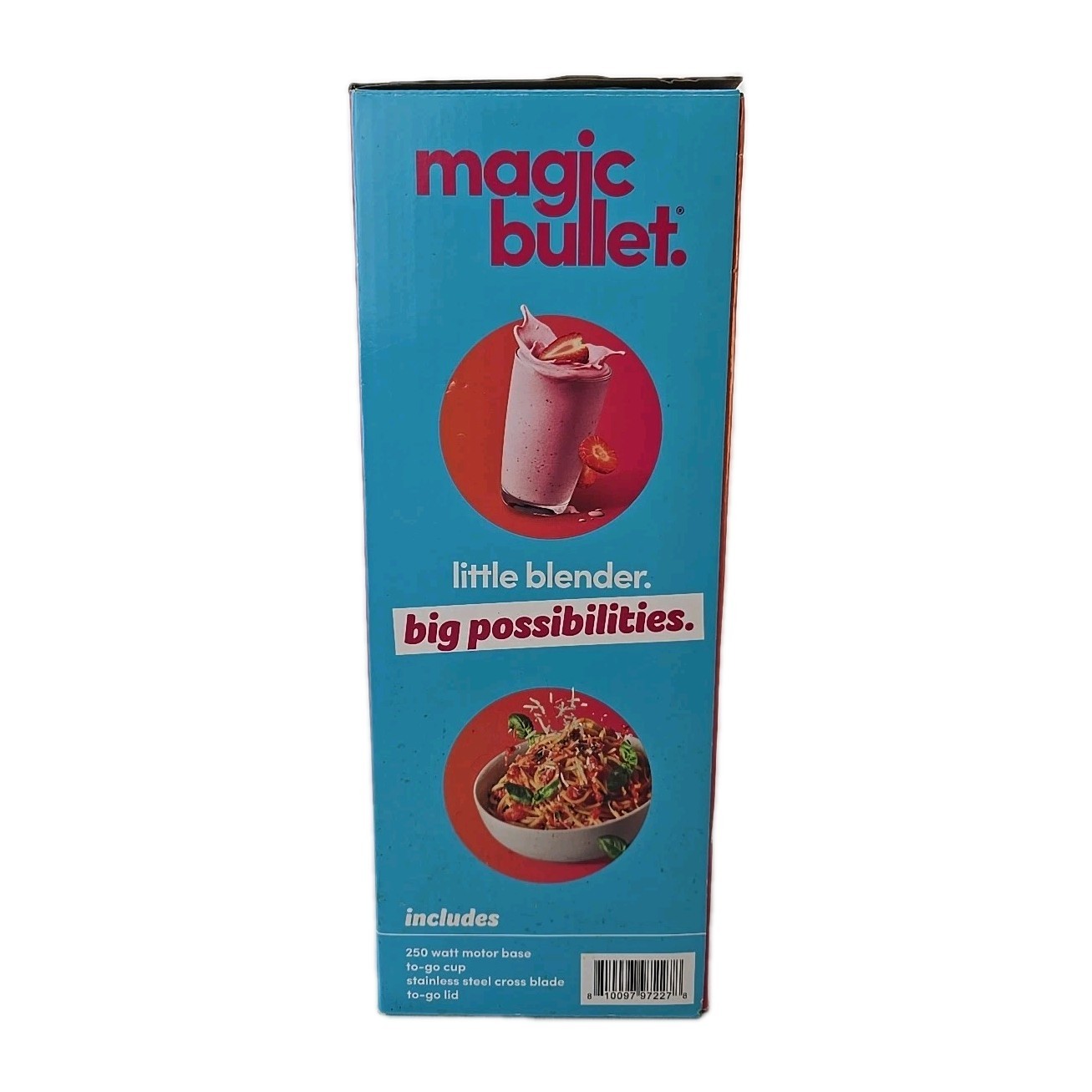 Magic Bullet Personal Blender Model MBR-0401WM Black Compact Blender gallery