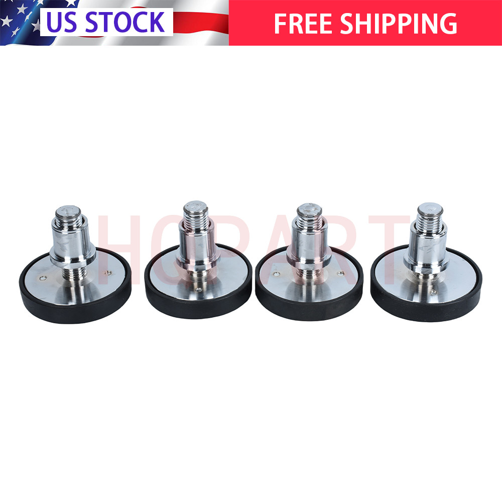 NEW 4pcs 38mm FIT Adapter with Rubber Lift Pads 4-9cm Extension Car US gallery