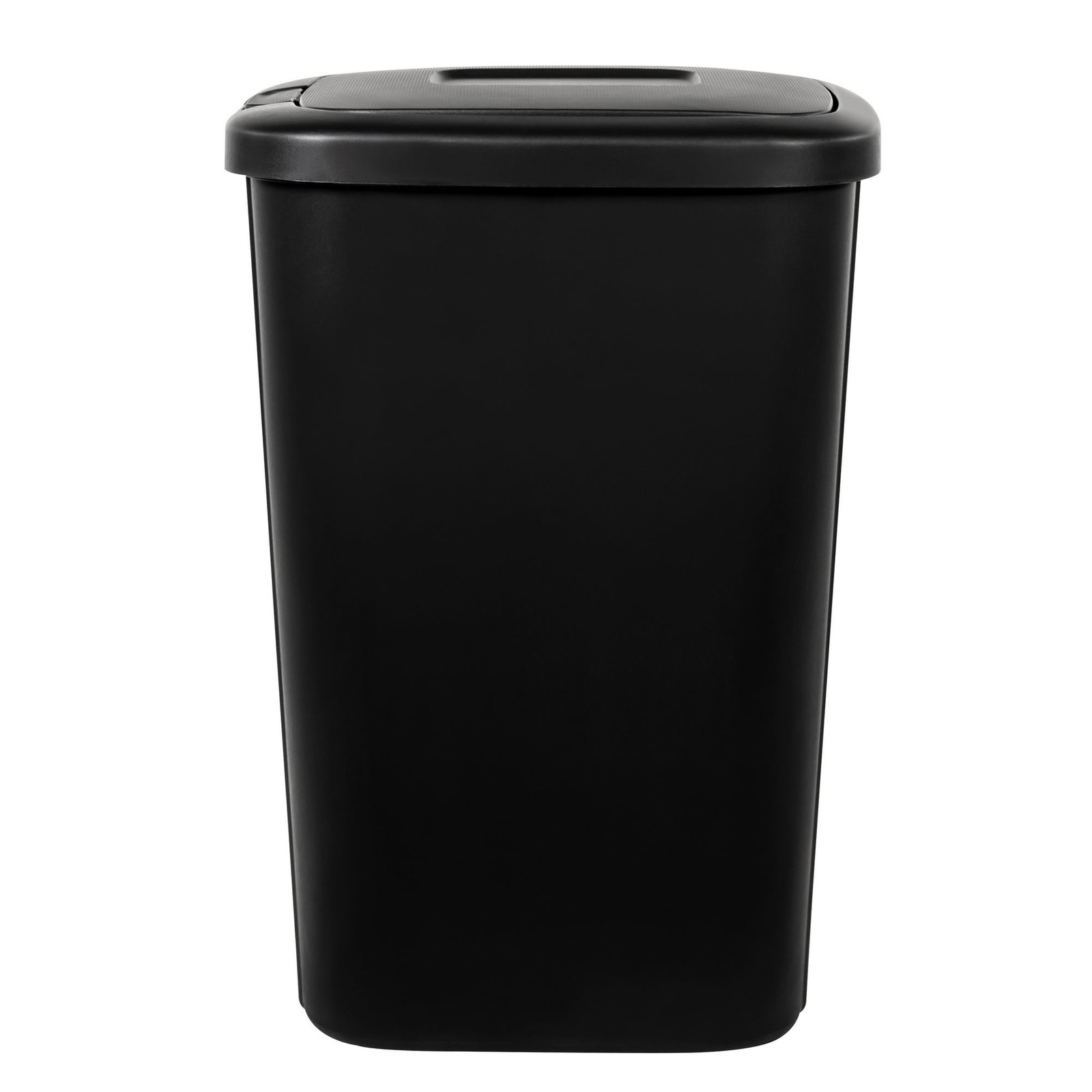 Kitchen Trash Can, 13.3 Gallon Plastic Touch Top Garbage Bin with Push Button Li gallery