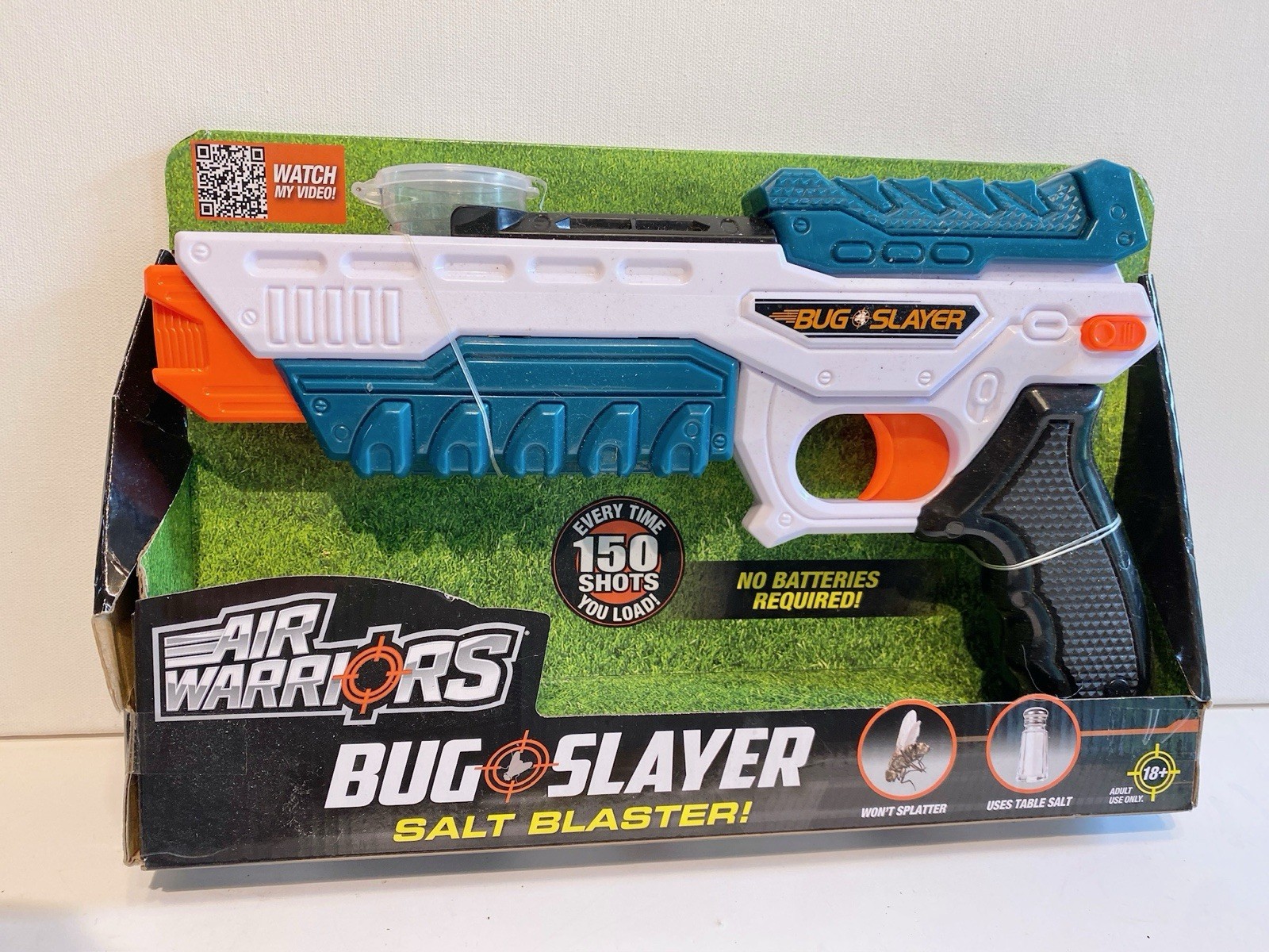 Bug Slayer Salt Blaster Bug Killer Fly Stopper Pistol Gun with Safety gallery