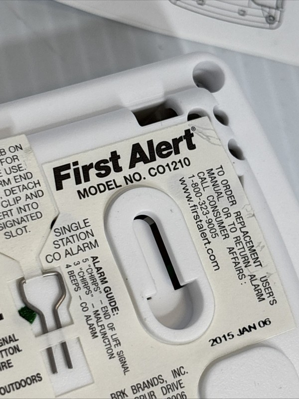 First Alert CO1210 Multi-Function Digital Carbon Monoxide Detector Alarm (600) gallery