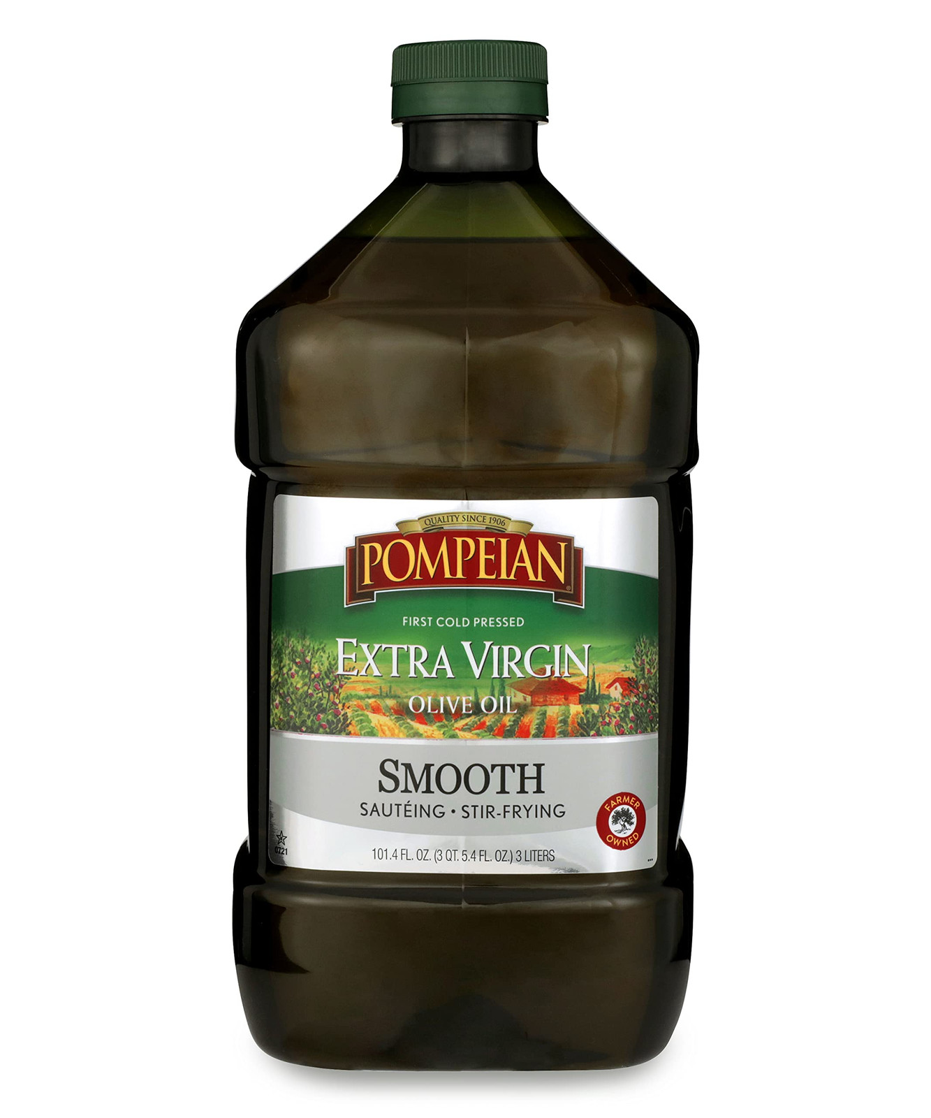 Pompeian Smooth Extra Virgin Olive Oil Contains Polyphenols 101 Fl Oz gallery