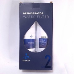 TEEHAY Refrigerator Water Filter 2 Pack TH-04 Replacement WF3CB Frigidaire
