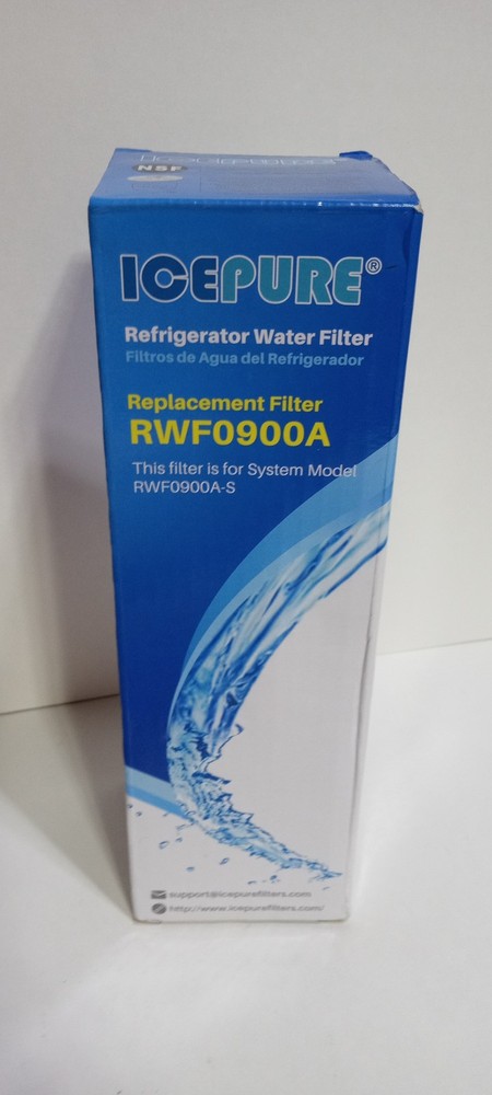 ICEPURE RWF0900A Refrigerator Water Filter Replacement NSF Certified 300 Gallon
