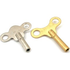 2 Clock Chime Tool Winding Keys Size 6 3.75mm Clockmaker Repair Clock Maker