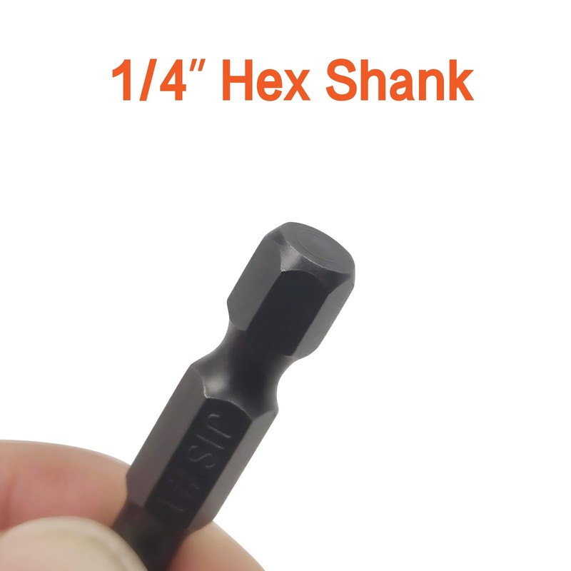 6Pcs 35mm JIS Screwdriver Bit Set with Magnetic Tip, #1x2 #2x2 #3x2, Grey gallery