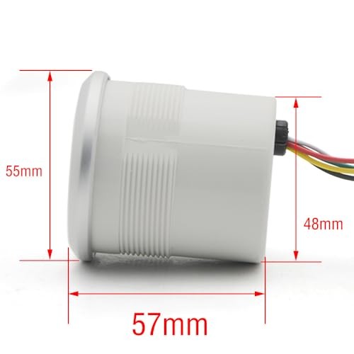 RPM Tachometer Gauge, Car Digital Meter 0-8000RPM with Blue Backlight for 1-8 gallery