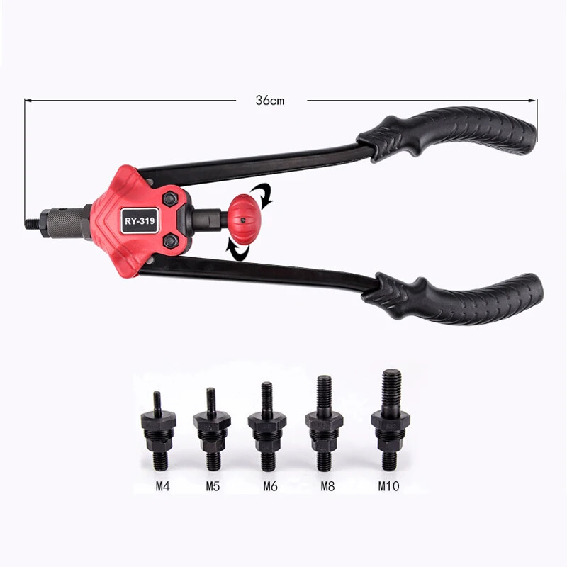 Semi-automatic Manual Rivet Nut Gun Pull Cap Nut Gun Rivet Gun Semi-automatic gallery