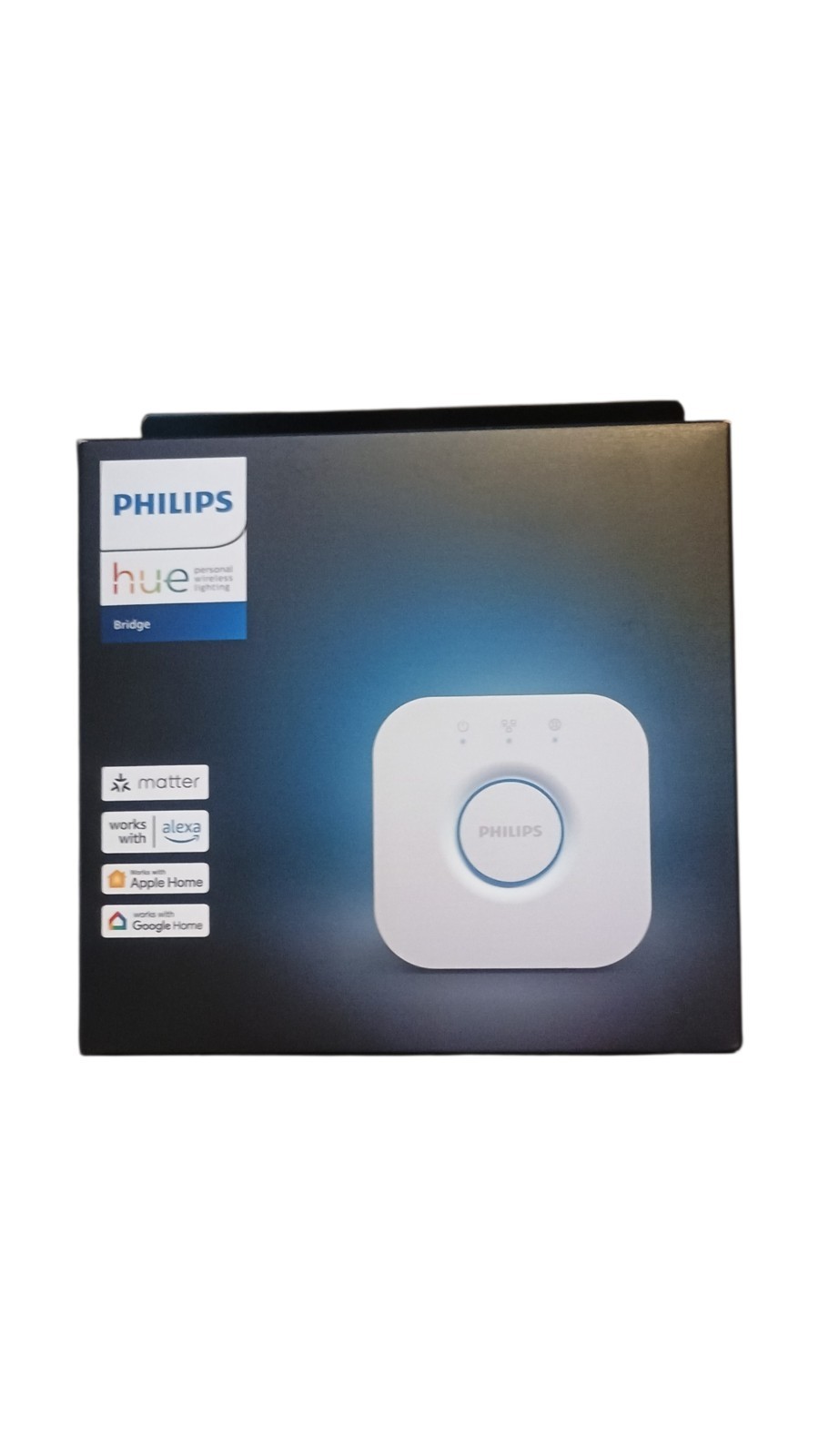Philips Hue Bridge Smart Lighting Hub | Alexa - Google Home - Matter | NIB gallery