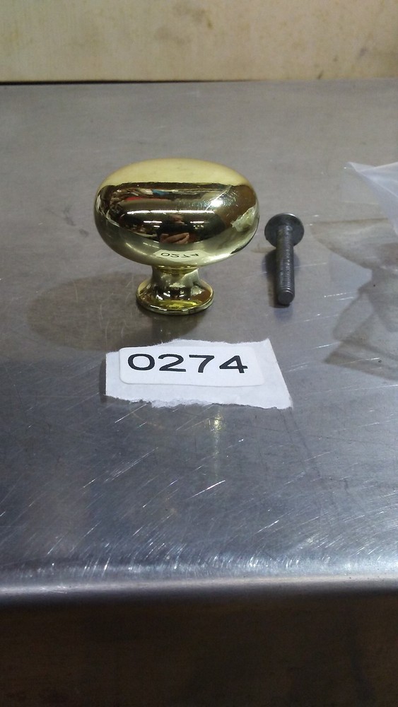 LIBERTY 32mm POLISHED BRASS DOMED KNOBS 14-Pc's 274