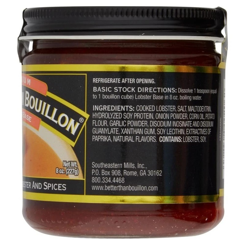 Better Than Bouillon Premium Lobster Base, Made from 8 Ounce (Pack of 1) gallery