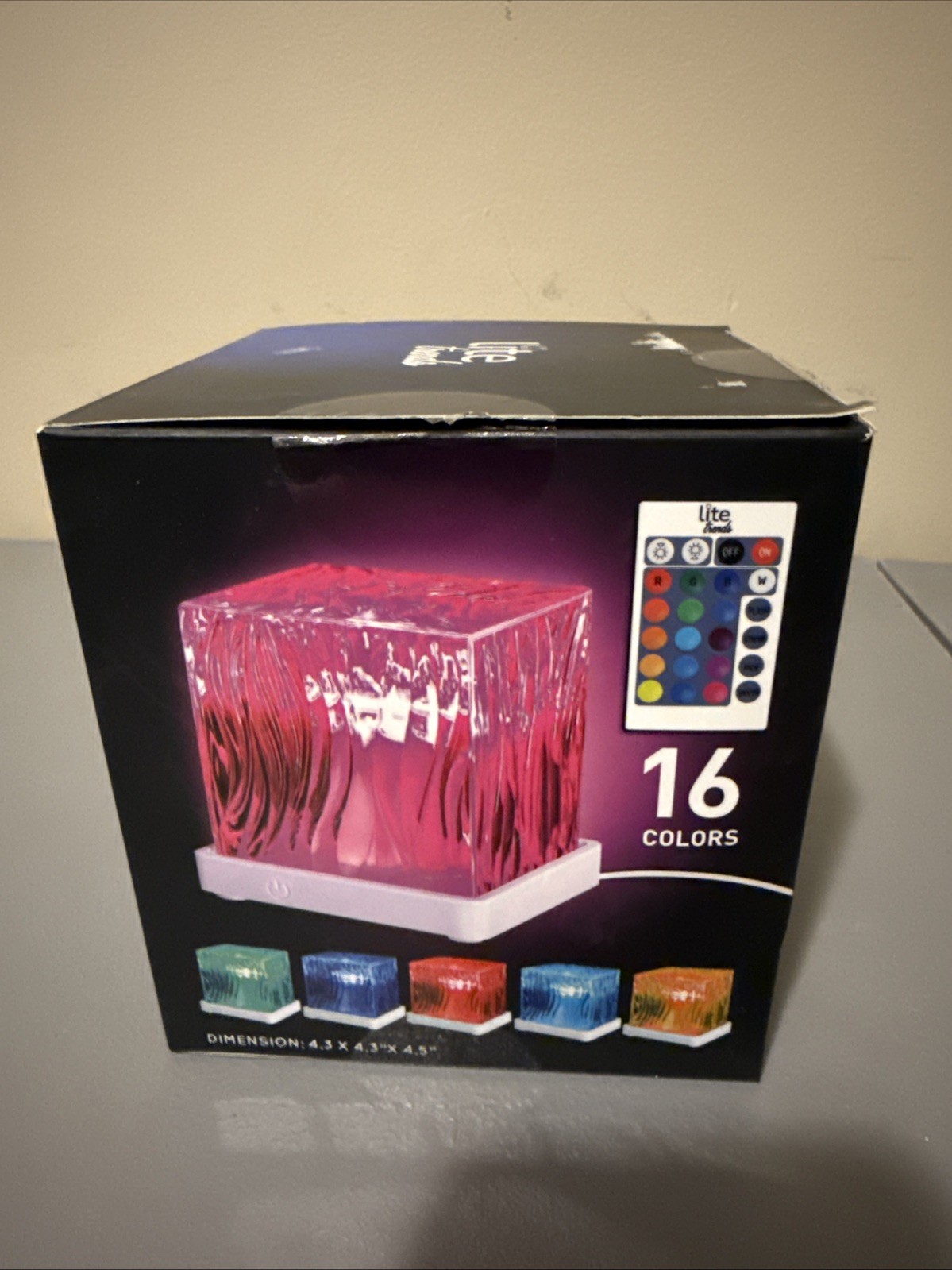 16 Color Changing LED Water Ripples Lamp Northern Lights Projector Night Light gallery