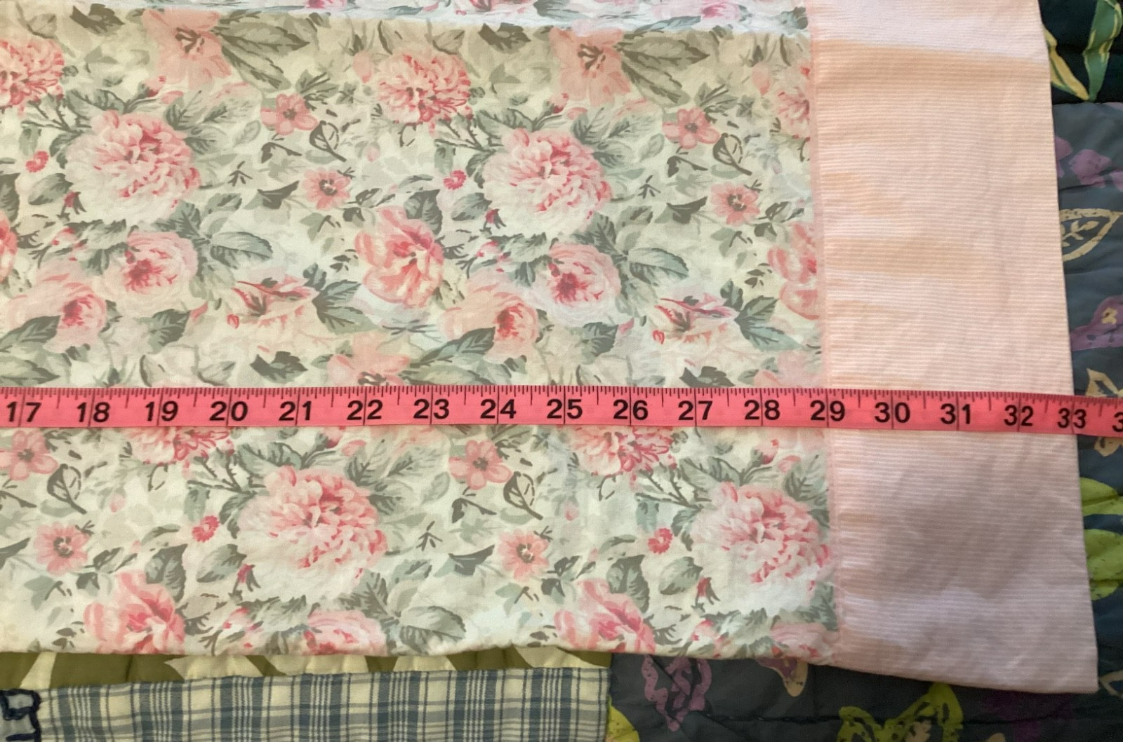 Laura Ashley Standard Pillowcases Set Of 2 Pink Floral 1005 Cotton Shabby Chic gallery
