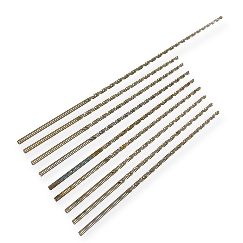 Professional Extra Long Drill Bits for Wood Aluminum Plastic, 9 Pcs gallery