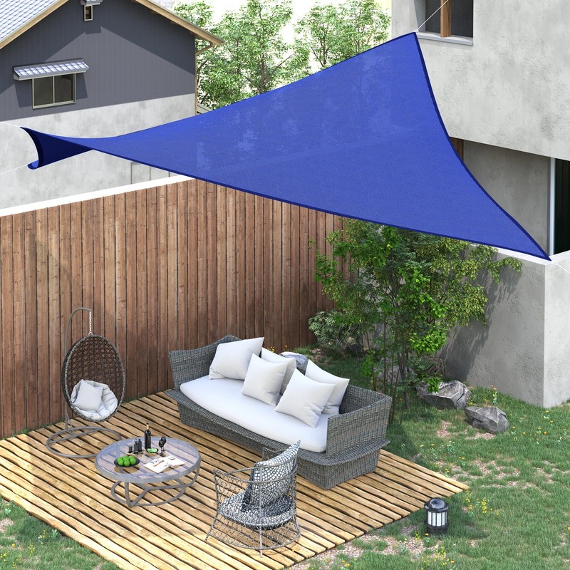 Triangle, Rectangle or Square Sun Shade Sail, Outdoor Patio Canopy Shelter gallery