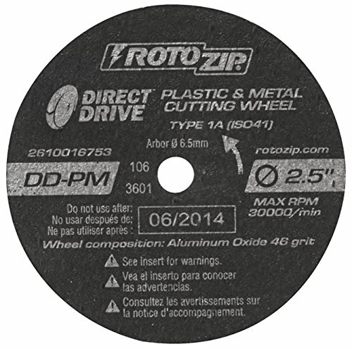 RotoZip Genuine Plastic & Metal Direct Drive Cut-Off Wheels (5pk) - DD-PM5 gallery
