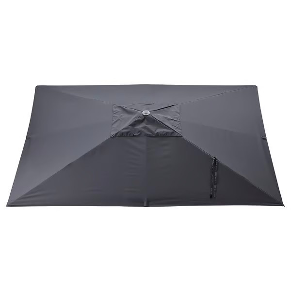 Ikea SEGLARO Umbrella canopy, anthracite, 129 7/8x94 1/2 " New (Canopy ONLY) gallery