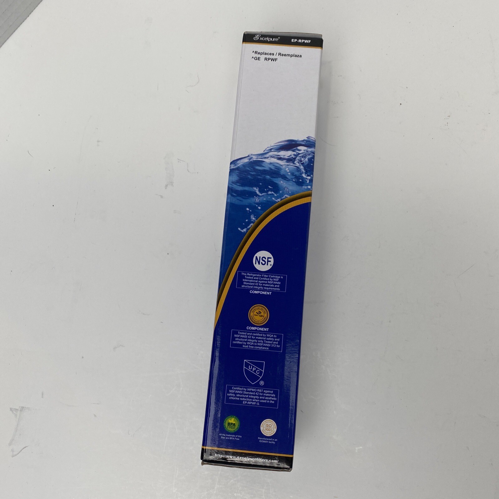 Excelpure Refrigerator Water Filter Replacement Cartridge For GE EP-RPWF RWF360 gallery