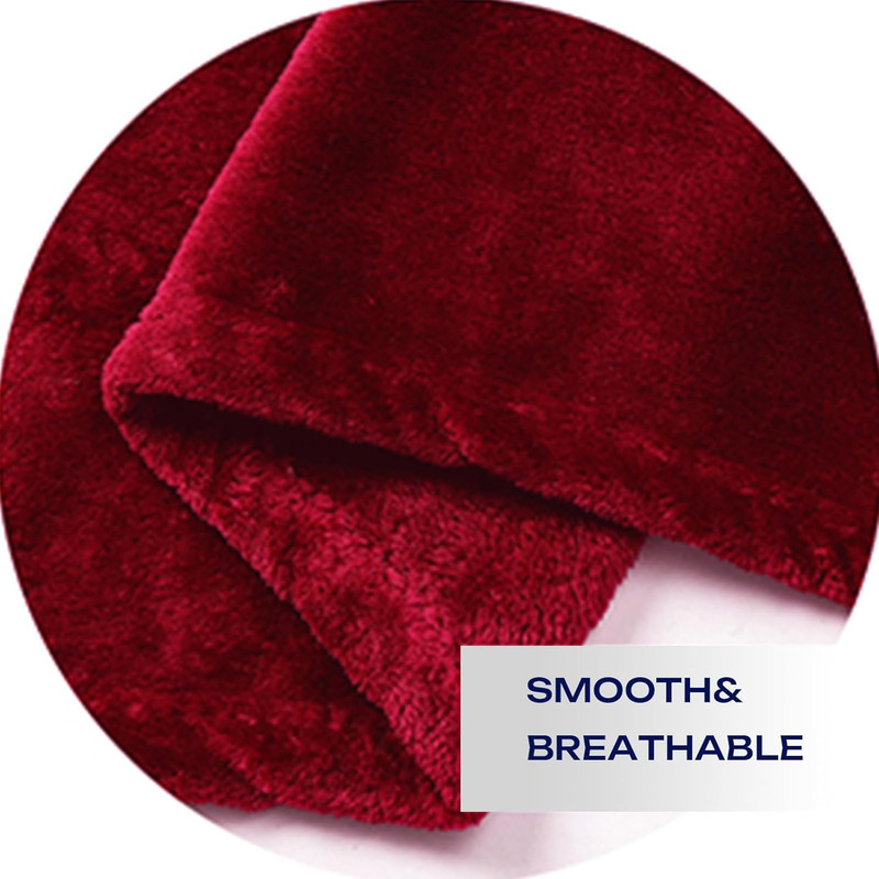 Red Throw Blanket Decorations Thin Fleece Blanket 50"X60",Super Soft Cozy Plush gallery