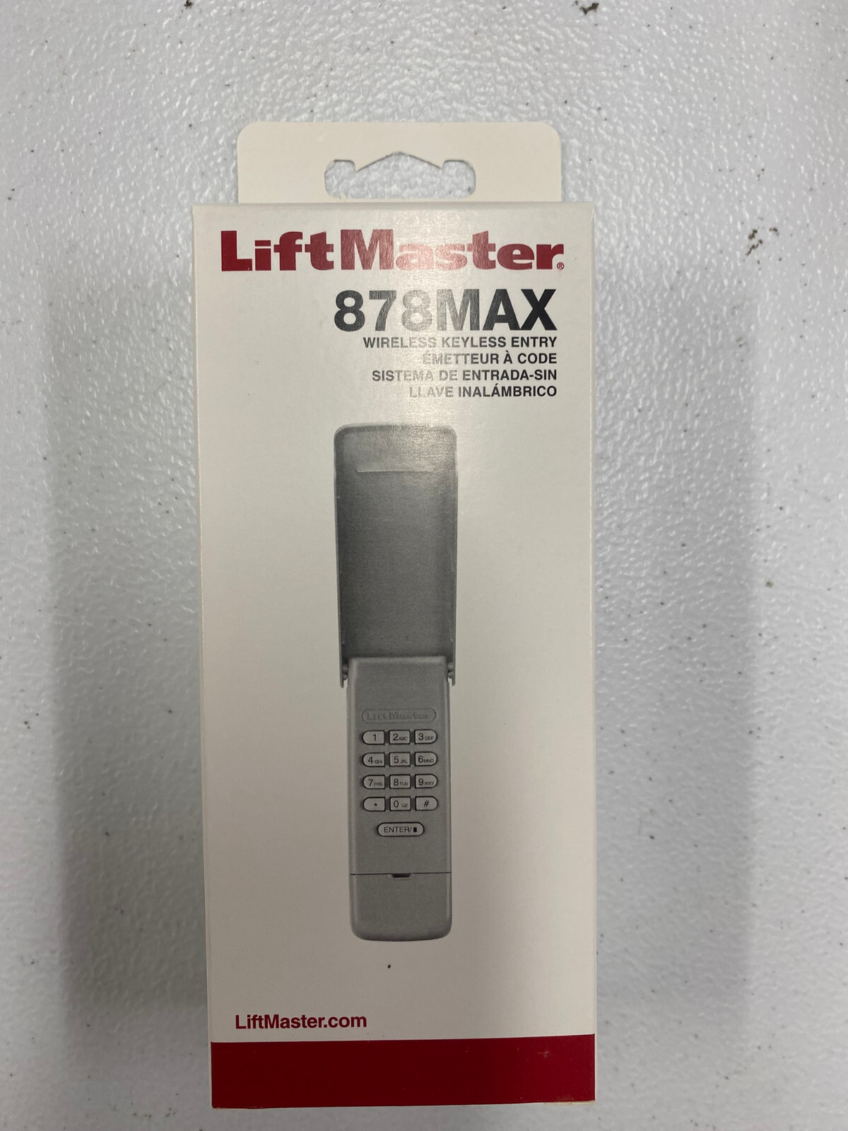 LiftMaster Wireless Keypad 878MAX/877MAX Garage Door Opener gallery