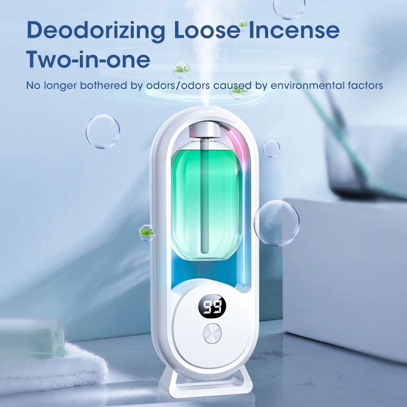 Auto Fragrance Diffuser USB Essential Oil Spray Light Home Room Freshener gallery