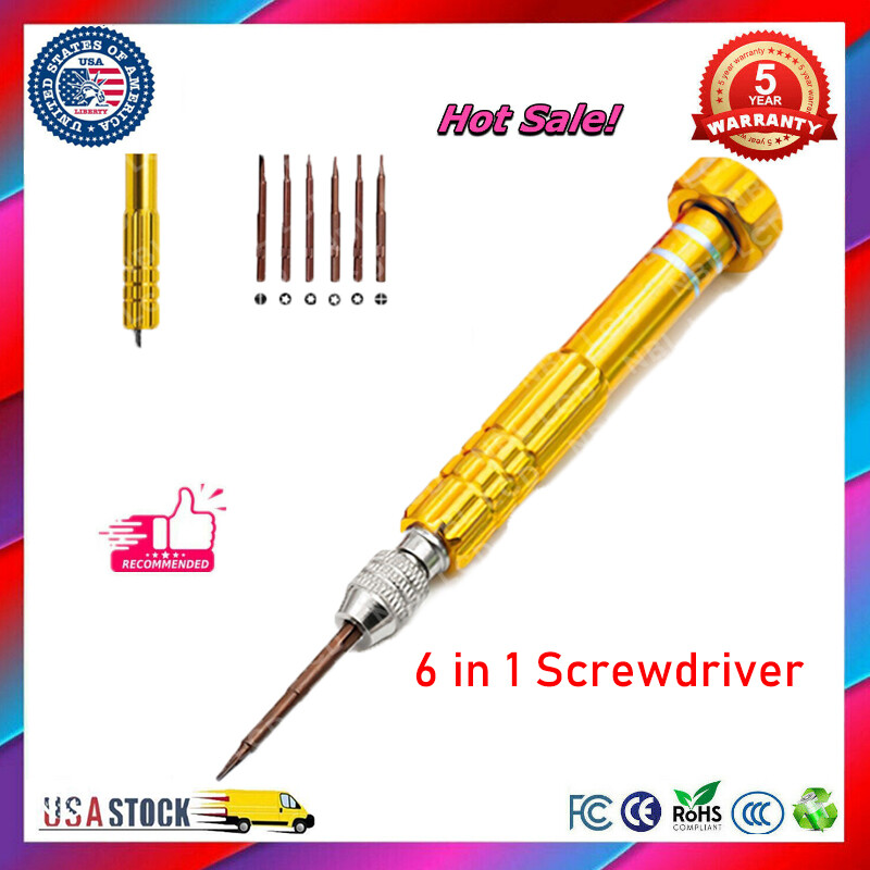 6 In 1 Screwdriver Repair Tool Kit For iPhone 11 12 13 Pro Max X 8 Plus 7 Phone gallery