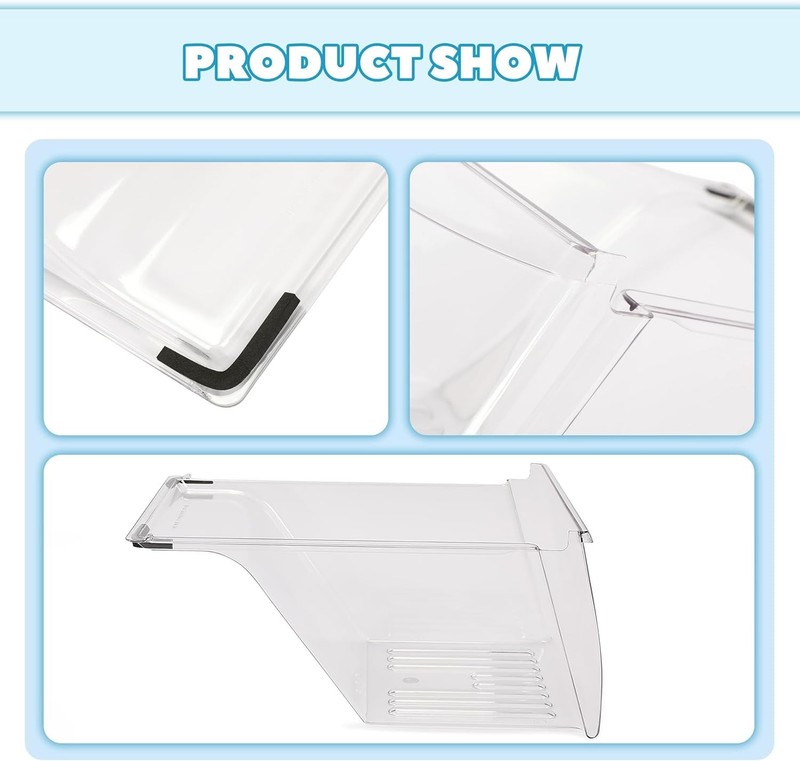Refridgerator Crisper Pan for Frigidaire LFTR1832TF0 FFTR1814TWB FFTR1821TB0 gallery