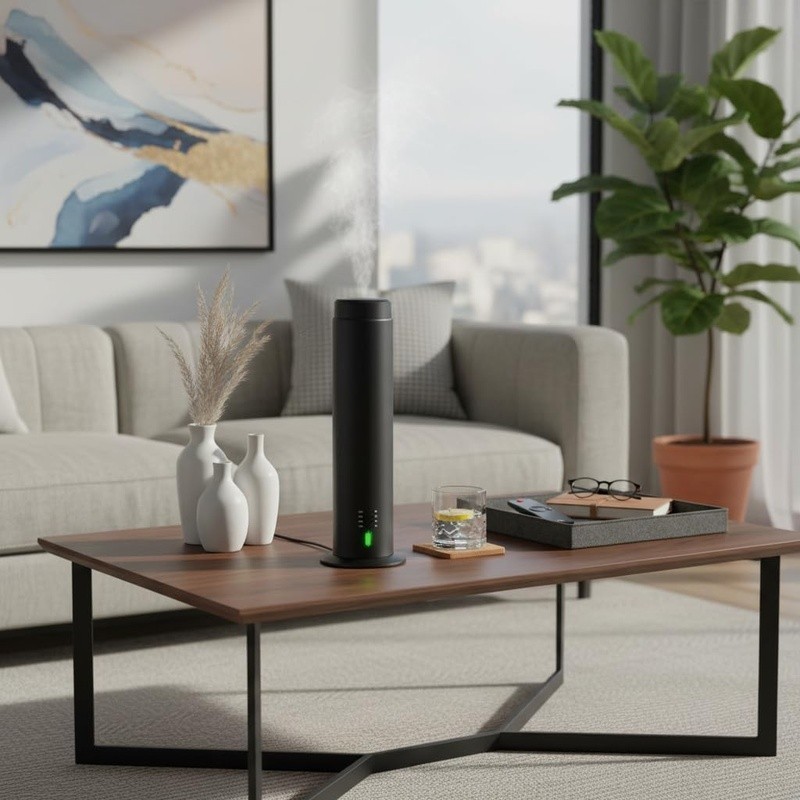 Waterless Essential Oil Diffuser Nano Mist Quiet Operation Timer Auto Shut Off gallery