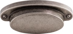Top Knobs M1196 Dakota Cup Pull 2 9/16″ (c-c) Pewter Antique