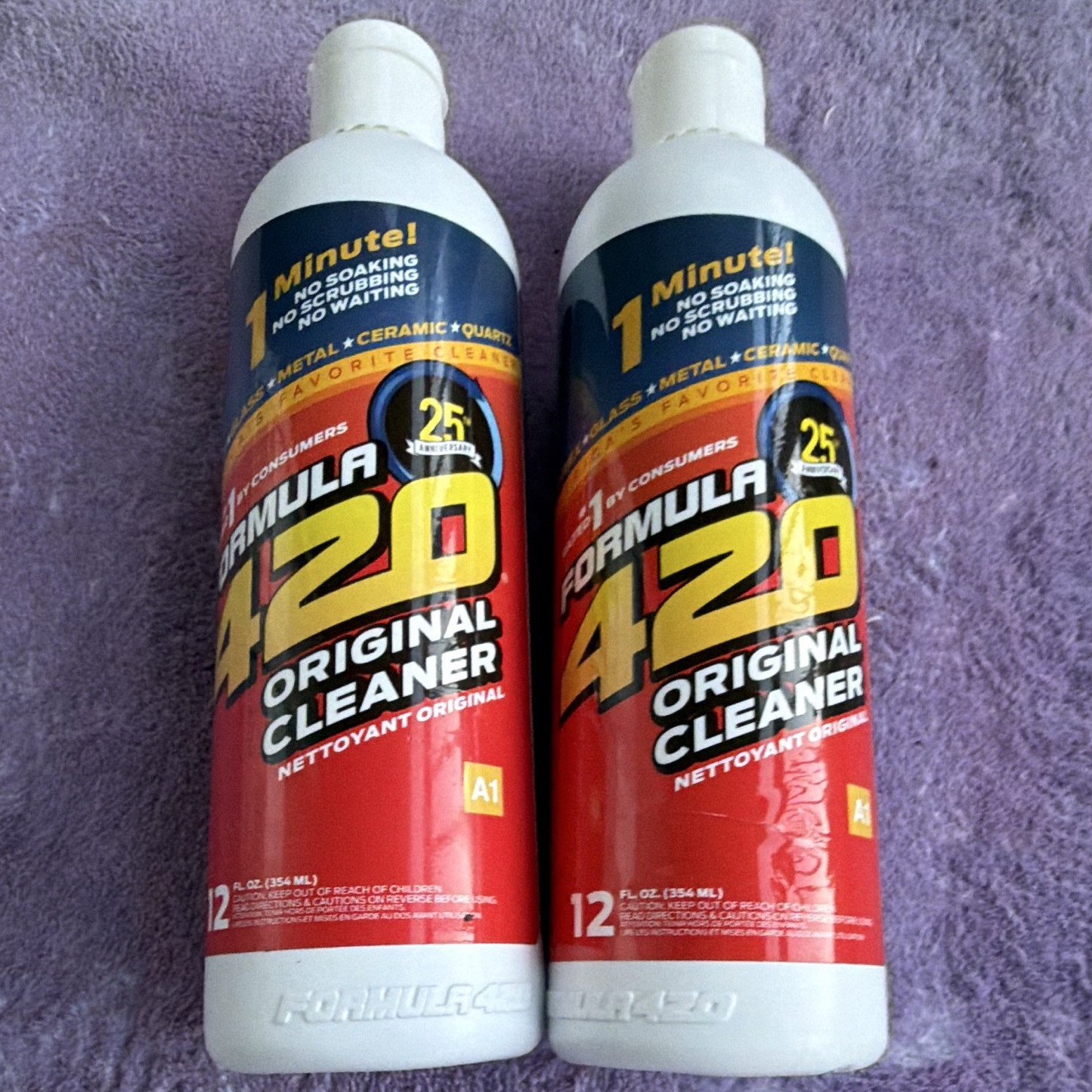 Formula 420 Original Liquid Metal Cleaner, 12 fl oz (354 mL), 2 Pack, No Soak gallery