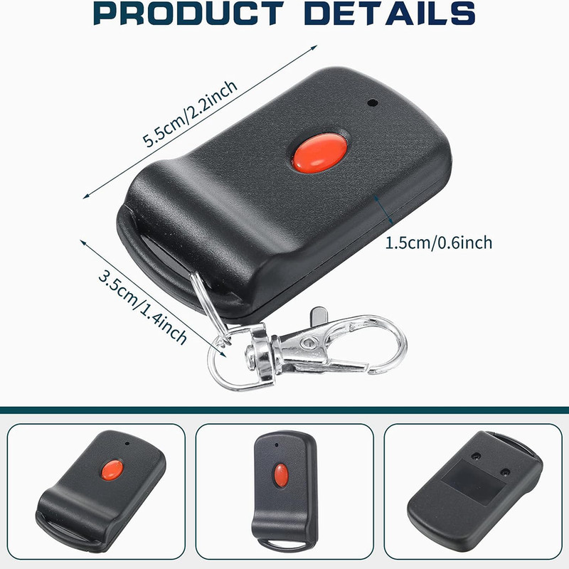 1/2 QTY Gate & Garage Opener For Linear 3089 Multi-Code Remote MCS308911 308911 gallery