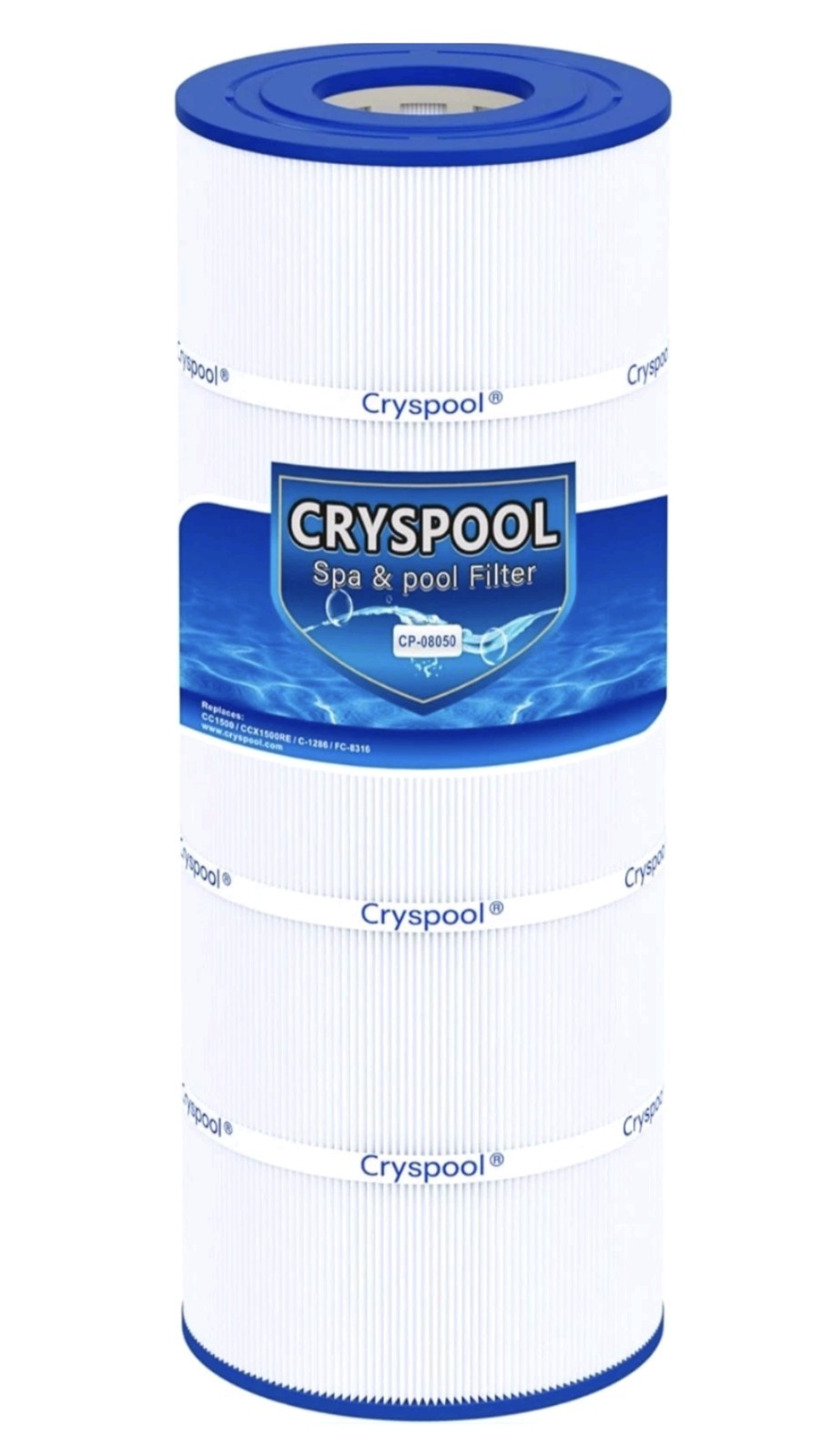 NEW Cryspool 08050 Pool Filter Compatible with CCX1500RE(CC 1500 E), 150, Etc gallery