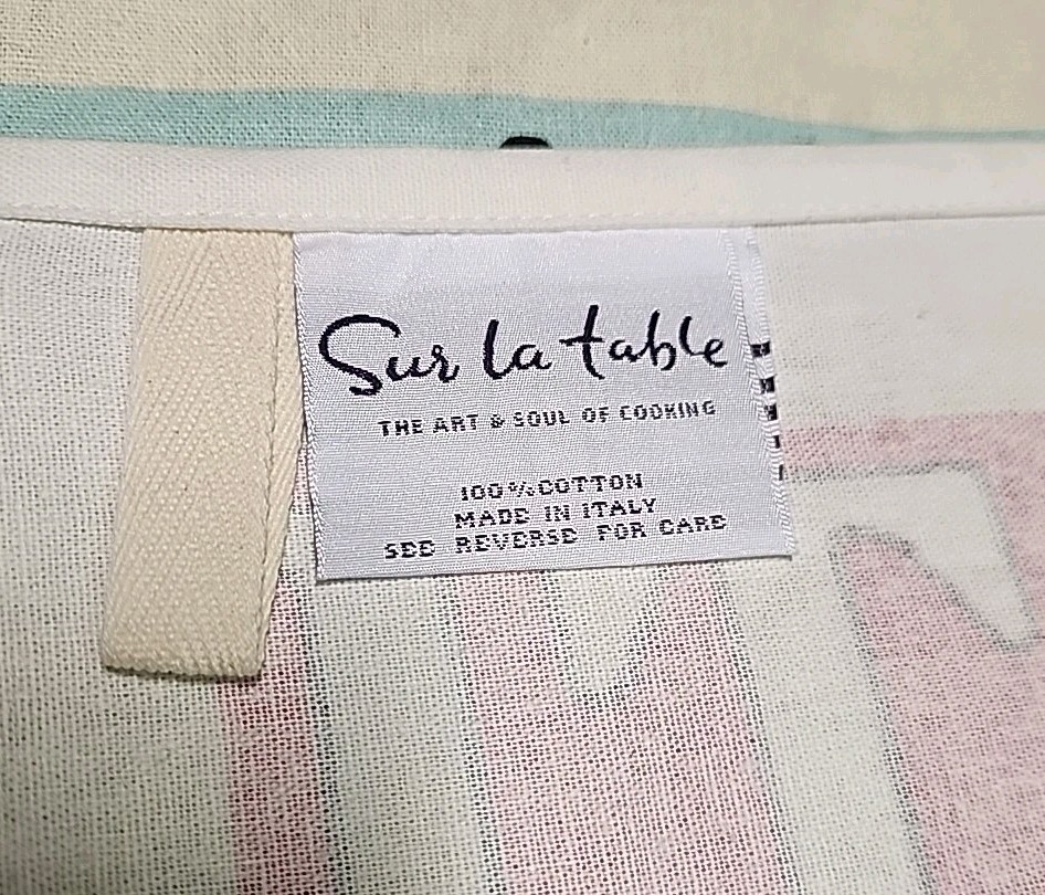 Sur la Table Linen Kitchen Tea Dish Towel Pietro Marcati Anisetta Treviso, Italy gallery
