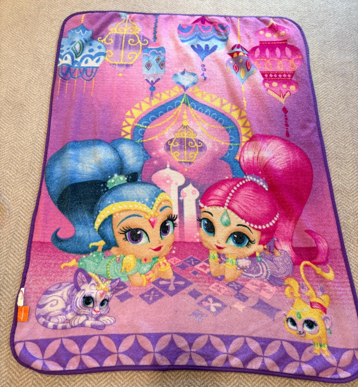 Nickelodeon Shimmer & Shine Cloud Cruisin' 2016 Throw Blanket 40 in x 60 in gallery